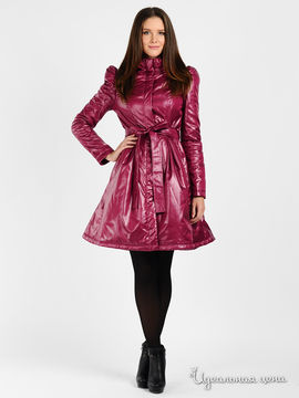 Пальто Quattro женское, цвет фиолетовый