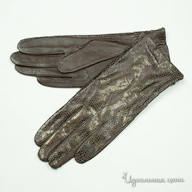 Перчатки Dali Exclusive женские, цвет коричневый / болотный
