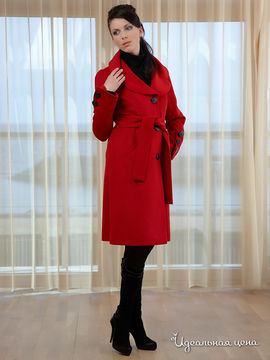Пальто Pompa женское, цвет красный