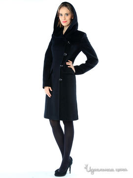 Пальто Pompa женское, цвет черный