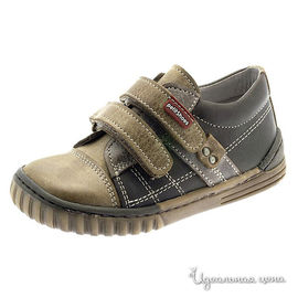Полуботинки Petit shoes для мальчика, цвет коричневый