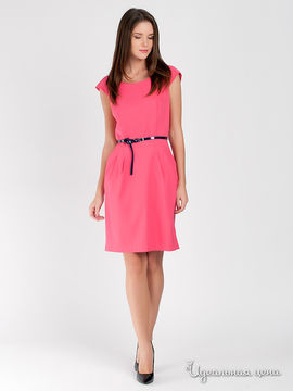 Платье El Corte Ingles женское, цвет ярко-розовый
