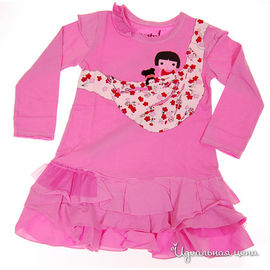 Платье Mini Shatsu для девочки, цвет розовый