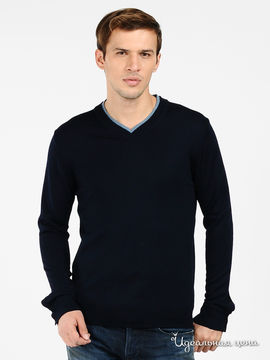 Пуловер Finn-Flare мужской, цвет темно-синий