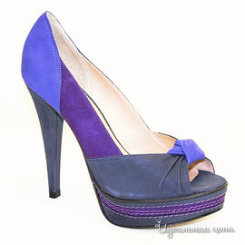 Туфли capriccio женские, цвет сиреневый / фиолетовый / темно-синий