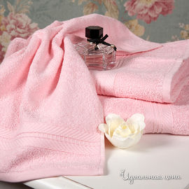 Комплект полотенец Togas "ГАРМОНИЯ", цвет розовый, 3 предмета