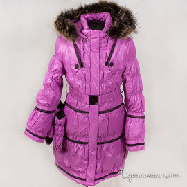 Пальто Biko&Kana для девочки, цвет сиреневый