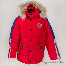 Куртка Biko&Kana для мальчика, цвет красный