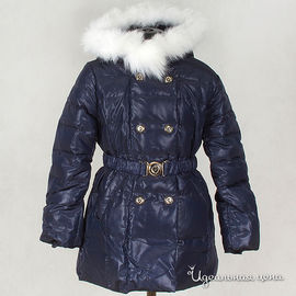 Пальто ComusL для девочки, цвет темно-синий