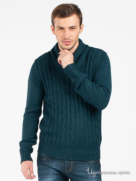 Пуловер Donatto мужской, цвет бирюзовый