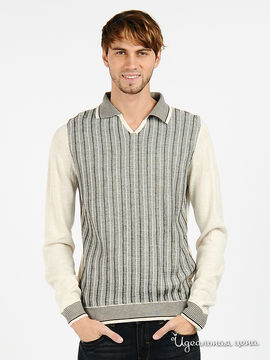 Пуловер Total Look мужской, цвет светло-бежевый