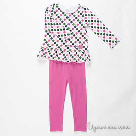 Пижама Staccato для девочки, цвет белый / малиновый
