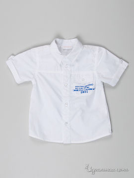 Рубашка Bimbus для мальчика, цвет белый