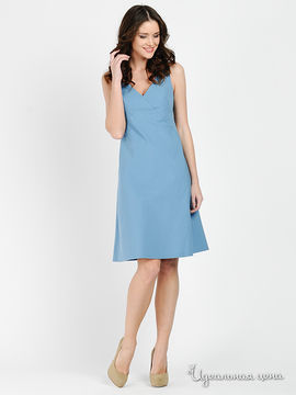 Платье Devore женское, цвет дымчато-голубой
