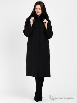 Пальто Sandro Ferrone&Suprem женское, цвет черный