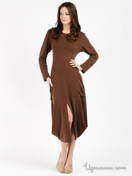 Платье MadamT женское, цвет коричневый