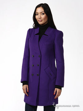 Пальто ROCCO BAROCCO женское, цвет фиолетовый