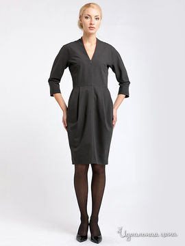 Платье Levall женское, цвет темно-серый