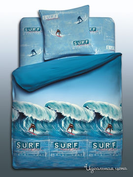 Комплект постельного белья Unison "SURFER", 1,5 спальный