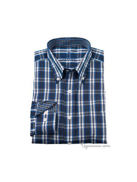 Рубашка Savile Row мужская, цвет синий / голубой