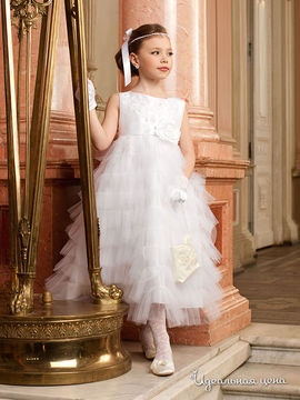 Платье Perlitta для девочек, цвет белый