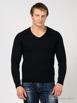Пуловер Australian мужской, цвет темно-синий