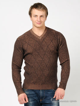 Пуловер Australian мужской, цвет коричневый