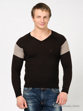 Пуловер Australian мужской, цвет темно-коричневый