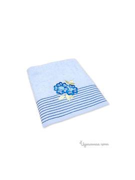 Комплект полотенец Togas "ВЕСЕННИЙ САД", цвет голубой, 2 предмета