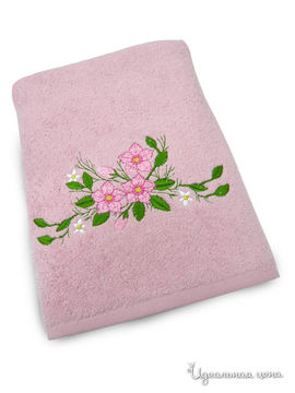 Комплект полотенец Togas "МАРГАРИТКИ", цвет розовый, 2 предмета