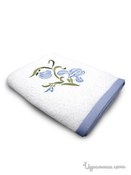 Комплект полотенец Togas "ИРИС", цвет белый, 2 предмета