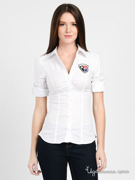 Рубашка ROCAWEAR женская, цвет белый