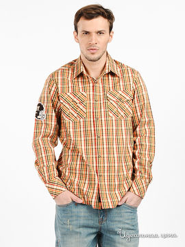 Рубашка ROCAWEAR мужская, цвет мультиколор