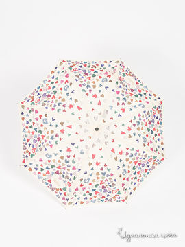 Зонт складной Moschino женский, цвет молочный