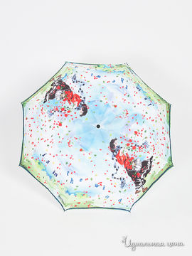 Зонт складной Moschino женский, цвет мультиколор