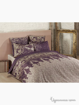 Комплект постельного белья Togas "ПЕРСИЯ", цвет фиолетовый, евро