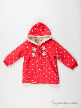 Пальто Kidly для девочки, цвет красный