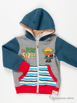 Куртка Kidly для мальчика, цвет серый / синий