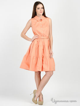Платье Maria Rybalchenko женское, цвет персиковый