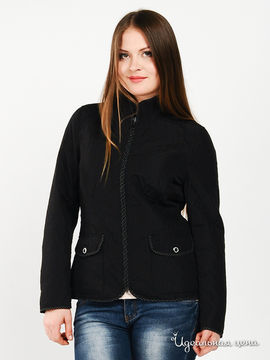 Куртка Gelco женская, цвет черный / серый