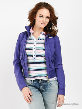 Куртка GAS женская, цвет фиолетовый