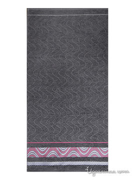 Полотенце ДМ текстиль, цвет графитовый, 70х130 см.