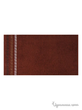 Полотенце ДМ текстиль, цвет коричневый, 70х130 см.