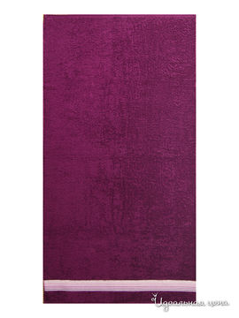 Полотенце ДМ текстиль, цвет вишневый, 50х90 см.