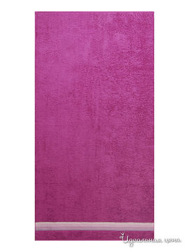 Полотенце ДМ текстиль, цвет брусничный, 70х130 см.