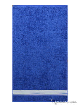 Полотенце ДМ текстиль, цвет темно-синий, 70х130 см.