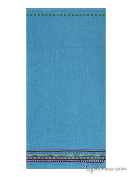 Полотенце ДМ текстиль, цвет лазурный, 50х90 см.