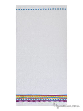 Полотенце ДМ текстиль, цвет белый, 70х130 см.