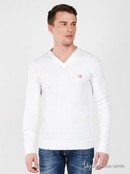 Пуловер BLURING мужской, цвет белый