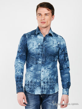 Рубашка LAGOS мужская, цвет темно-синий